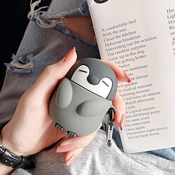 GUPBOO Airpods Coque Housse Étui Protecteur Compatible pour AirPods Pro-dessin animé mignon petit bébé pingouin