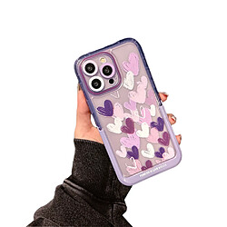 General Coque Compatible Iphone 14 Pro Max Motif Cœur Mignon Motif Créatif, Coque Iphone Ultra-Mince Antichoc en TPU Souple pour Filles Garçons, Protection Parfaite pour Votre Téléphone Mobile