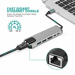 Universal Hub USB Hub C vers MultiUSB 3.0 HDMI Pro Accessoires USB Type C 3.1 Distributeur Hub C USB 3 ports | Accessoires Type-C pas cher