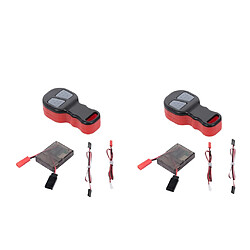 2pack Contrôleur de commutateur de treuil à chenilles 1/10 RC pour TRAXXAS pour AXIAL