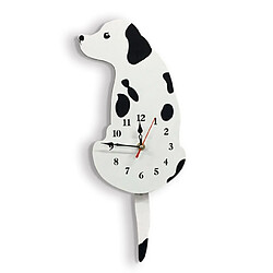 Universal Mignon remuant la queue chat et chien design horloge murale enfant chambre à coucher décoration murale idées de cadeaux uniques dessin animé silencieux DIY horloge murale |