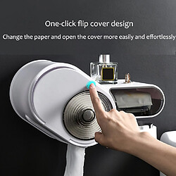 Universal Porte papier toilette multifonction porte rouleau de cuisine estampage gratuit boîte de papier serviette distributeur de papier serviette avec cendrier pas cher