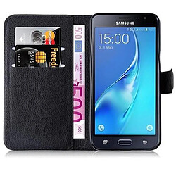 Acheter Cadorabo Coque Samsung Galaxy J3 2015 Etui en Noir