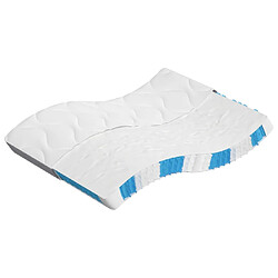 Maison Chic Matelas à ressorts ensachés moyen, Matelas doux 140x200 cm -GKD37232