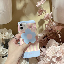 GUPBOO Étui pour iPhone13ProMax porte-fleurs coque de téléphone couleur assortie style coréen