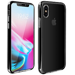 Avis Avizar Coque iPhone X / XS Protection intégrale avant + arrière ultra-transparente