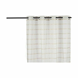 Gift Decor Rideau Rayures Beige 140 x 0,1 x 260 cm (6 Unités)