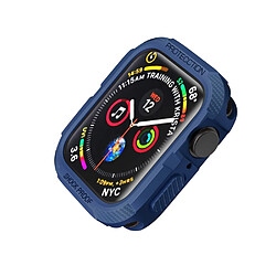 Coque en TPU anti-chocs, bleu pour votre Apple Watch Series 7 41mm/Series 6/5/4/SE 40mm