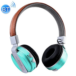 Wewoo Oreillette Bluetooth vert pour iPhone, Samsung, HTC, Sony et autres Smartphones Stéréo Qualité Sonore V4.2 Casque, Distance: 10m, Soutien 3.5mm Audio Entrée & FM