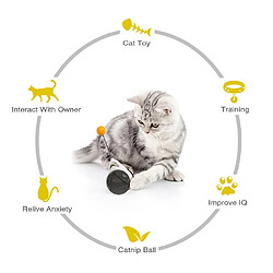 Avis Universal Jouet de balancement de tumbler pour chat chaton équilibre interactif voiture chat chasse jouet avec catnip amusant produit pour animaux de compagnie pour l'expédition directe | jouet pour chat (jaune)