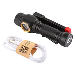 Wewoo Lampe torche LED 10W 800LM USB Charge T6 + COB IPX6 de travail à forte étanche avec 5 modes fonctionnement pas cher