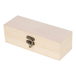 Acheter Boîte à Bijoux, Boîte pour Stockage et Rangement de Bijoux en Bois, Femme, Cadeau de Fête 17x5,5x5cm