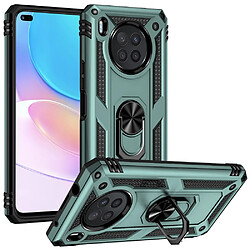 Coque en TPU antichoc avec béquille vert noirâtre pour votre Huawei nova 8i