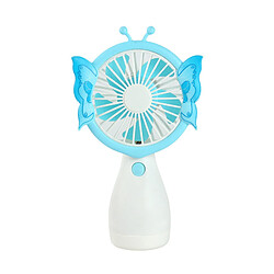 (StyleG) Conception de Poignée de Dessin Animé En Forme De Mini Ventilateur Étudiant Rechargeable Usb Portable