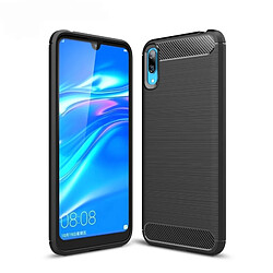 Wewoo Coque en TPU antichoc fibre de carbone brossée pour HuEnjoy 9 (noir)