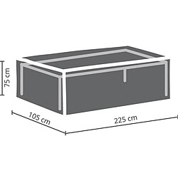 Perel Housse D'Extérieur Pour Table Max. 220 Cm