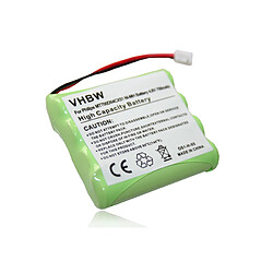 vhbw batterie compatible avec Philips Avent SCD 468/84 babyphone écoute-bébé babytalker (700mAh, 4,8V, NiMH)