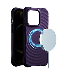 JAYM - Coque Silicone Premium Violet compatible [Apple iPhone 13 ou 14] - 100% Silicone et Microfibre - Renforcée et Ultra Doux