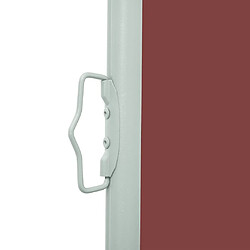 Avis vidaXL Auvent latéral rétractable de patio 170x300 cm Marron