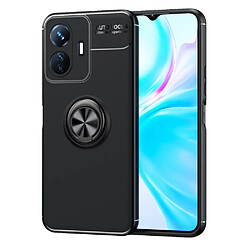 Coque en TPU anti-chute avec béquille pour votre Vivo Y77e 5G - noir