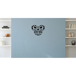 Acheter Homemania Art mural Décoration murale Koala - Art - Pour le salon, le bureau - Métal noir 50x0,16x39 cm