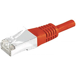 Abi Diffusion Cordon RJ45 catégorie 6 S/FTP rouge - 0,3 m