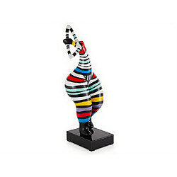 Vente-Unique Statue de femme en résine - 17 x 17 x 51 cm - multicolore - MISTRESS