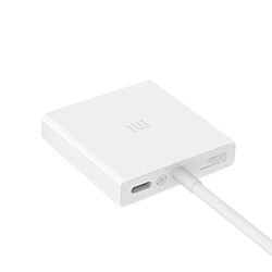 Avis Wewoo Câble blanc pour Samsung Galaxy S8 et S8 + / LG G6 / Huawei P10 P10 Plus / Xiaomi Mi6 Max 2 autres Smartphones 4K 3D 5Gbps USB-C / Type-C vers HDMI adaptateur chargeur avec l'identification de tension actuelle,