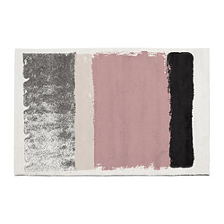 Vente-Unique Tapis 160 x 230 cm - Rose, gris et blanc - CAMDEN