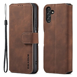 Etui en PU DG.MING style rétro, fermoir magnétique avec support café pour votre Samsung Galaxy A13 5G