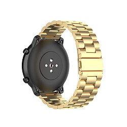 Bracelet en métal or pour votre Samsung Galaxy Gear S2 Sport/Galaxy Watch Active 2