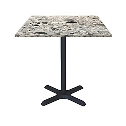 Restootab Table 70x70cm - modèle Dina terrazzo cepp 