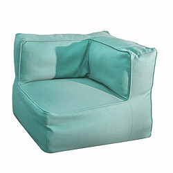 BigBuy Home Canapé de jardin Gissele Turquoise Nylon 80 x 80 x 64 cm