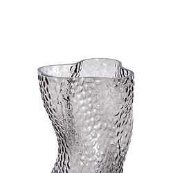 Acheter Beliani Vase à fleurs DYTIKO Verre 31 cm Gris