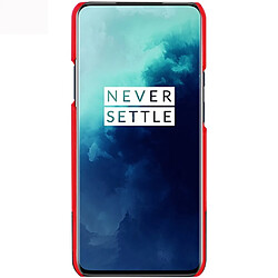 Acheter Imak Coque en TPU + PU antidéflagrant rigide rouge noir pour votre OnePlus 7T Pro