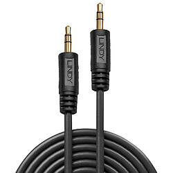 Lindy 35640 câble audio 0,25 m 3,5mm Noir