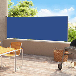 vidaXL Auvent latéral rétractable de patio 200x500 cm Bleu