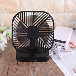 Universal Ventilateur USB magnétique Ventilateur de bureau alimenté par batterie USB ou AA avec fonction de synchronisation à 3 vitesses | Gadget USB