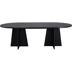 Avis Venture Home Table de repas ovale Bootcut noir.