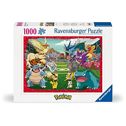 Ravensburger-Puzzle 1000 pieces-L'affrontement des Pokémon-Adultes & enfants dés 14 ans-Puzzle de qualité supérieure-12000628