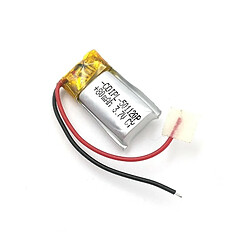 1 Pièce 501220 Batterie Lipo Rechargeable (3.7V, 80mAh Lipo) pour Téléphone Portable Rechargeable Vidéo MP3 MP4 LED