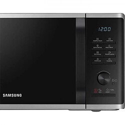 Acheter Micro-ondes solo - SAMSUNG - MS23K3555ES - Acier inoxydable - 23L - Contrôle électronique + bouton - Fonction maintien au chau