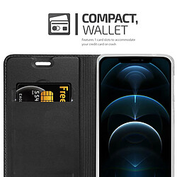 Cadorabo Coque iPhone 12 PRO MAX Etui en Noir pas cher