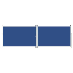 Maison Chic Auvent latéral rétractable de balcon | Store extérieur | Auvent solaire Bleu 200x600 cm -GKD98665