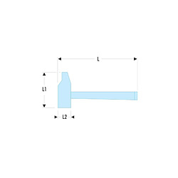 Marteau mécanicien rivoir Facom manche graphite 200C