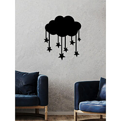 EPIKASA Décoration Murale en Métal Petit nuage pas cher