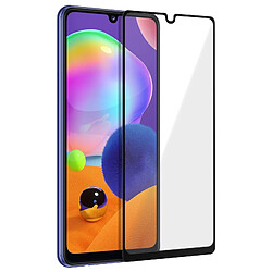 Avizar Film Samsung Galaxy A31 Verre Trempé Biseauté Transparent au Contour Noir