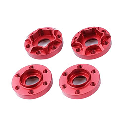 Adaptateur D'entraînement De Moyeu De Jante Hexagonal De Roue De 6 Mm Pour 1/10 Axial SCX10 TRX4 D90 Rouge