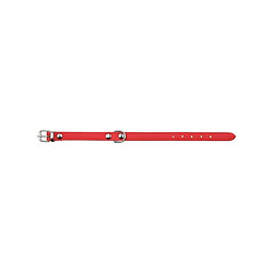 TRIXIE Basic collier - S : 28-34cm / 14mm - Rouge - Pour chien 