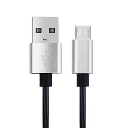 Avis Wewoo Câble argent pour Galaxy, Huawei, Xiaomi, LG, HTC, Sony et autres smartphone 30cm à 100cm printemps à haute vitesse de style micro USB à USB 2.0 élastique spiralé de synchronisation de données USB,